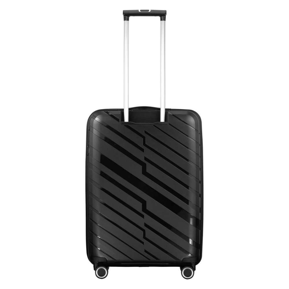 Java PP 4-Wheel Spinner 55cm Luggage Black