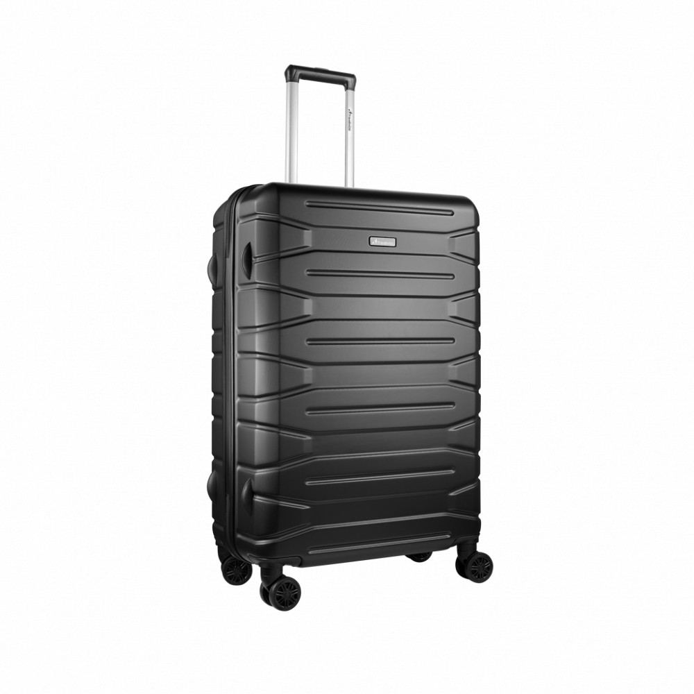 Cabana ABS 4-Wheel Spinner 75cm Luggage Black