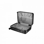 Cabana ABS 4-Wheel Spinner 75cm Luggage Black