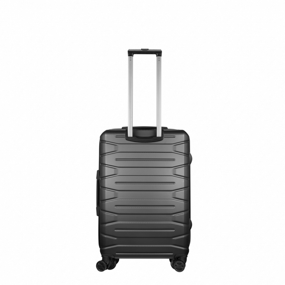 Cabana ABS 4-Wheel Spinner 65cm Luggage Black