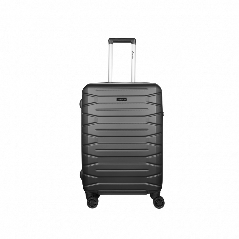 Cabana ABS 4-Wheel Spinner 65cm Luggage Black