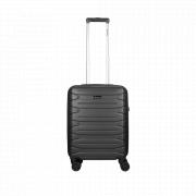 Cabana ABS 4-Wheel Spinner 55cm Luggage Black