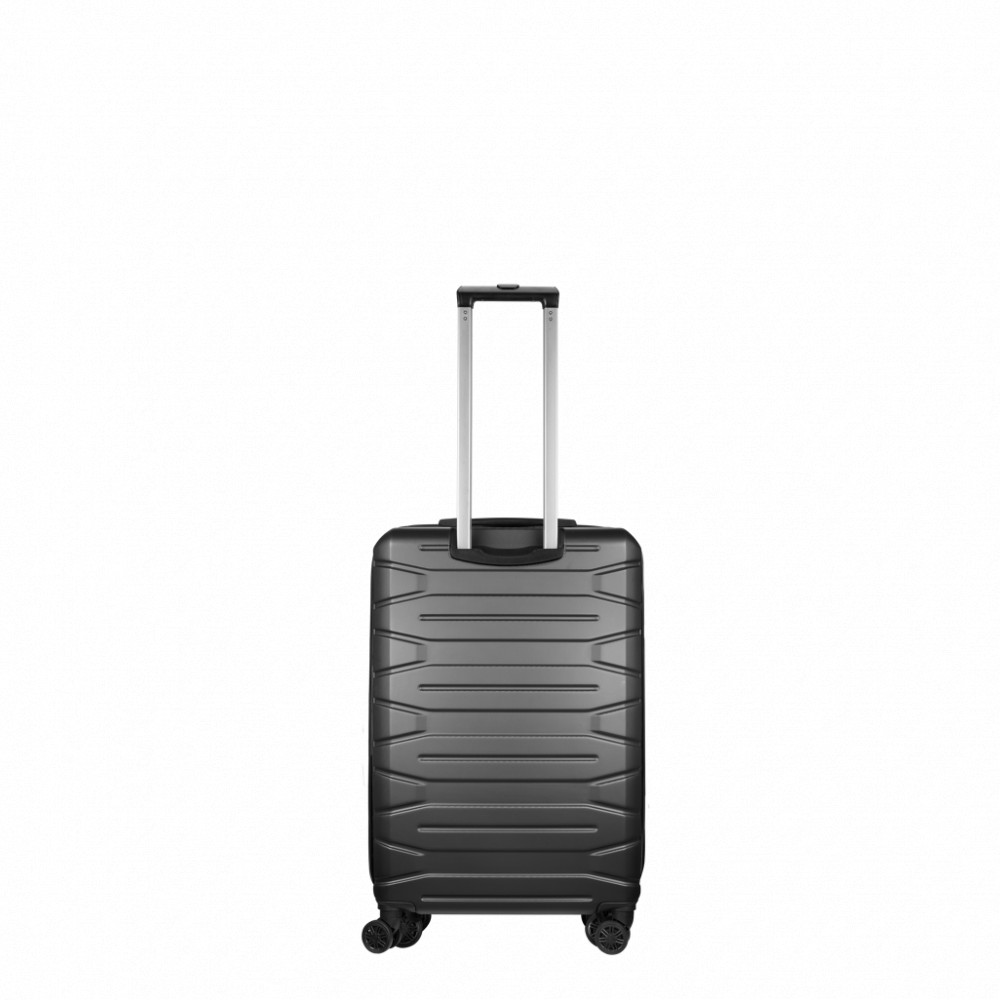 Cabana ABS 4-Wheel Spinner 55cm Luggage Black