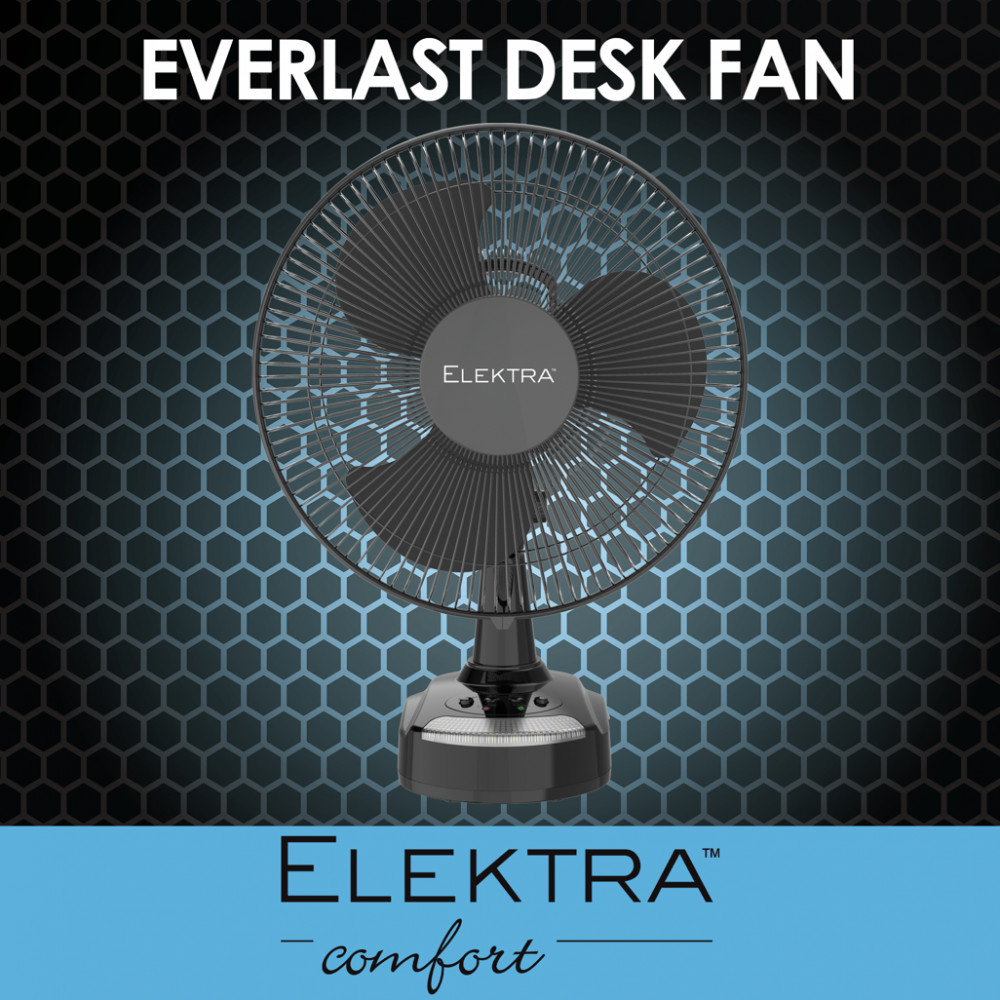 EVERLAST 12 inch DESK FAN