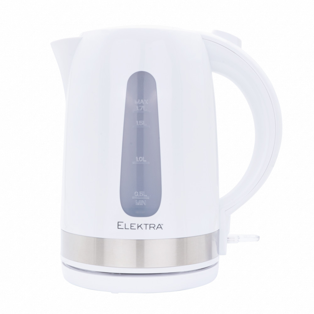 1.7L PLASTIC KETTLE WHITE