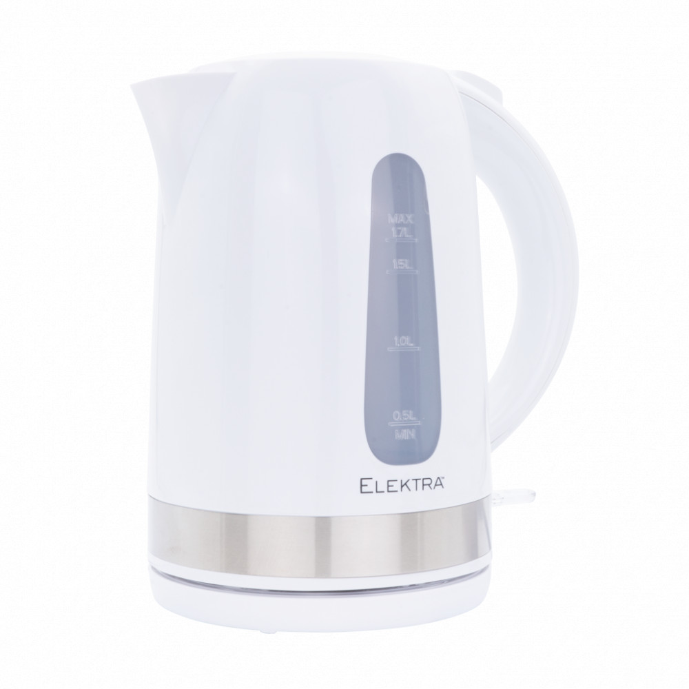 1.7L PLASTIC KETTLE WHITE