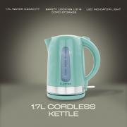 2200W 1.7L PLASTIC KETTLE - GREEN