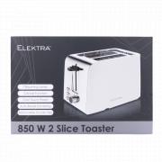 2 SLICE TOASTER WHITE