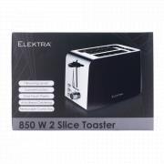 2 SLICE TOASTER BLACK