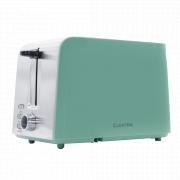 850W,2 SLICE PLASTIC TOASTER - GREEN