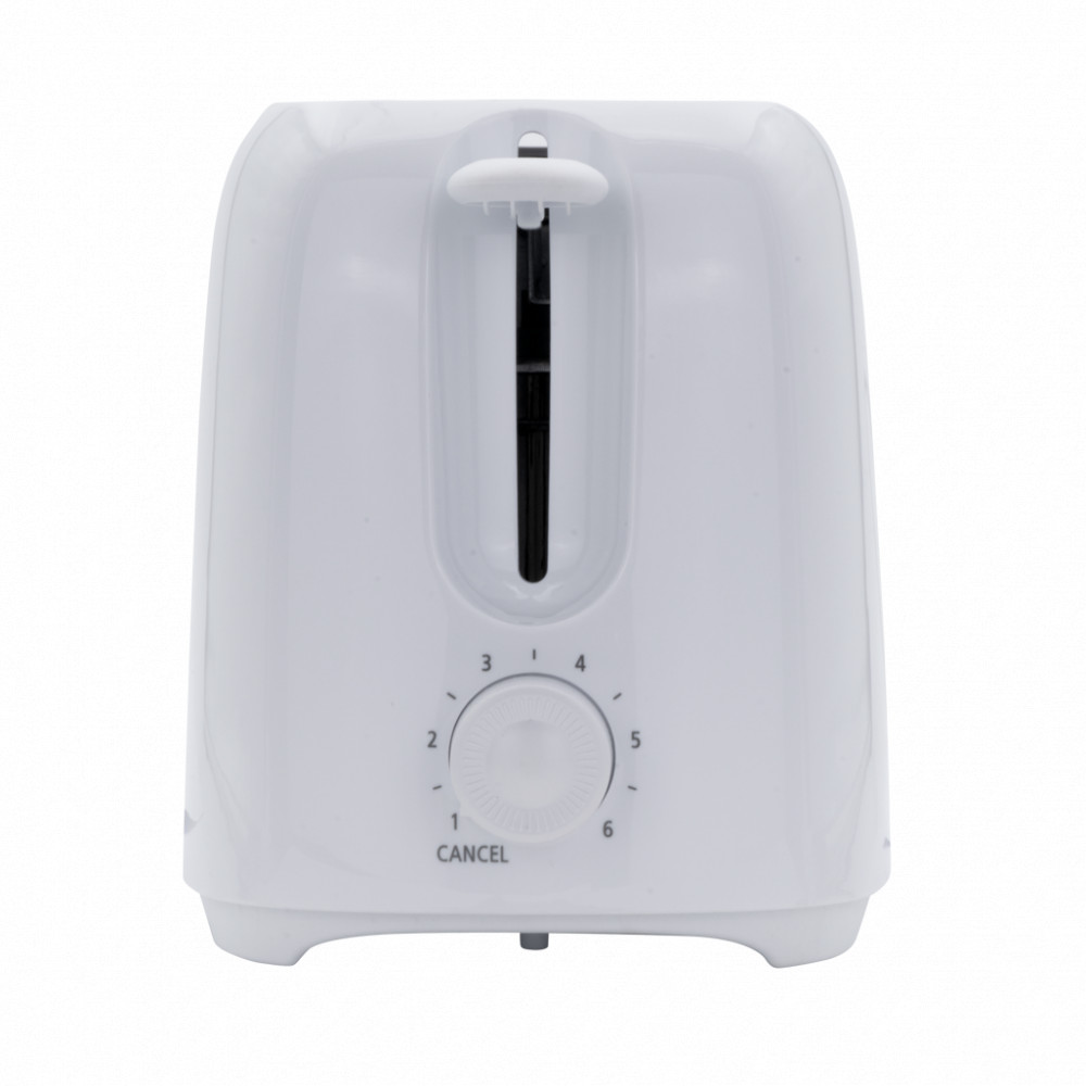 BASIC 700W 2 SLICE TOASTER WHITE