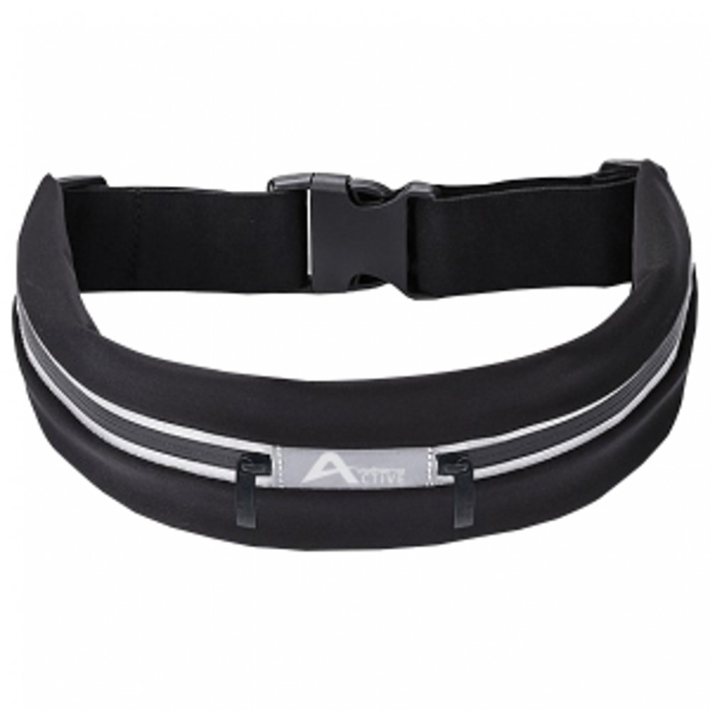 Active Strap Series Running Belt (Black)