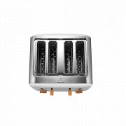 Anson Collection 4 Slice SS Toaster White