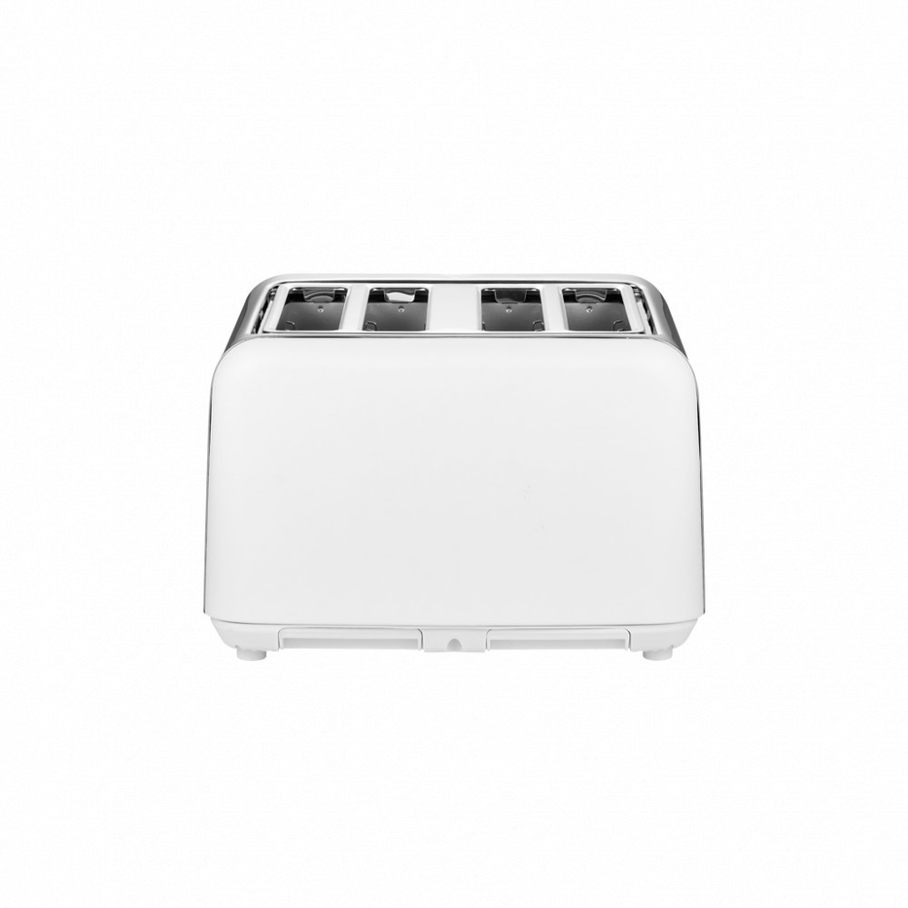 Anson Collection 4 Slice SS Toaster White