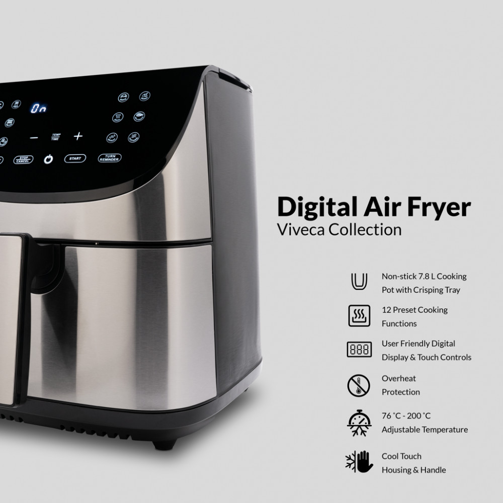 7.8L Digital Air Fryer