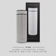 650ml Double walled Flask Grey