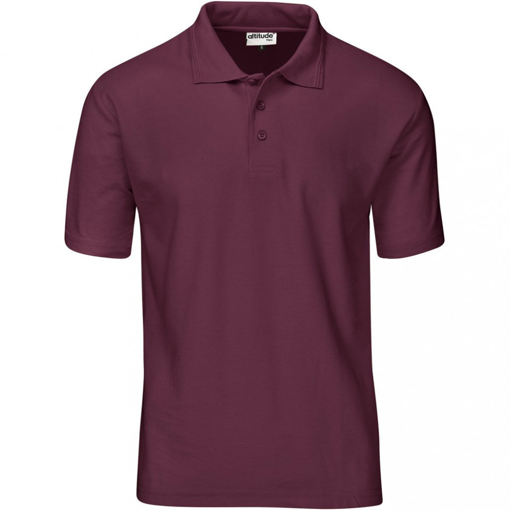 Mens Basic Pique Golf Shirt