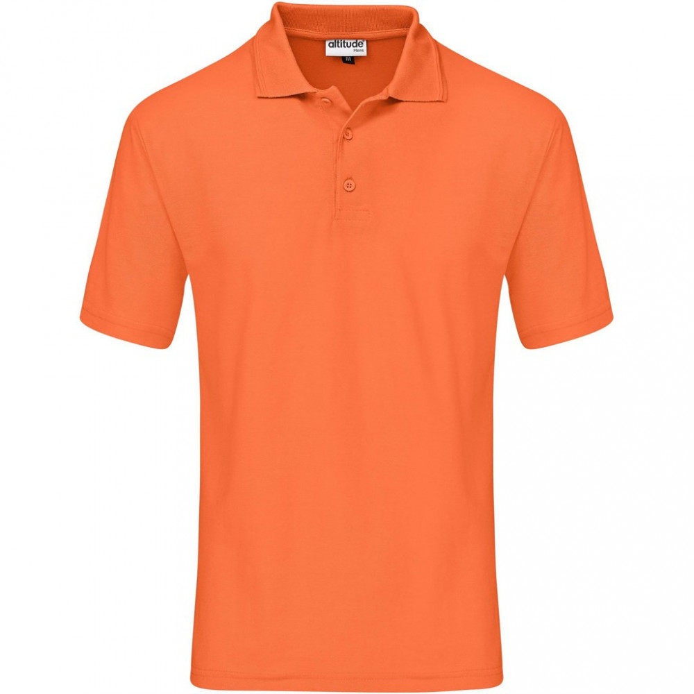 Mens Basic Pique Golf Shirt