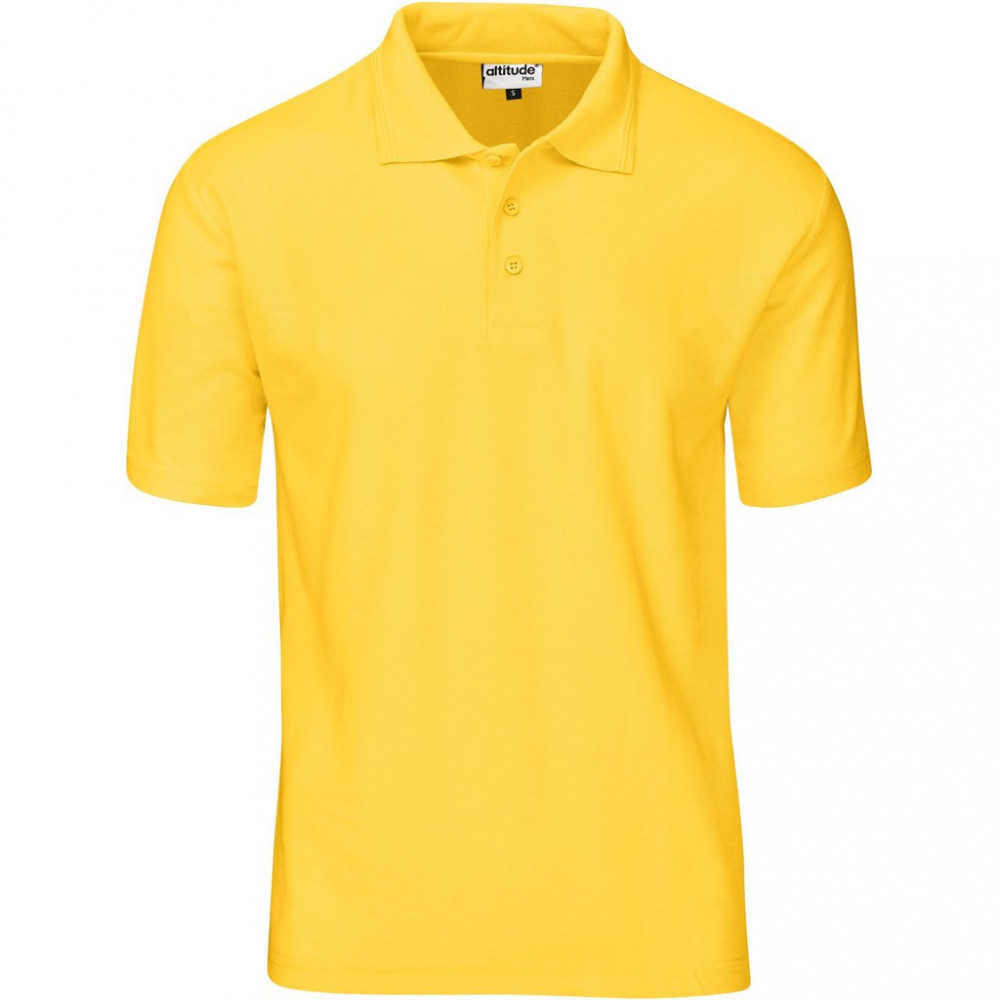 Mens Basic Pique Golf Shirt