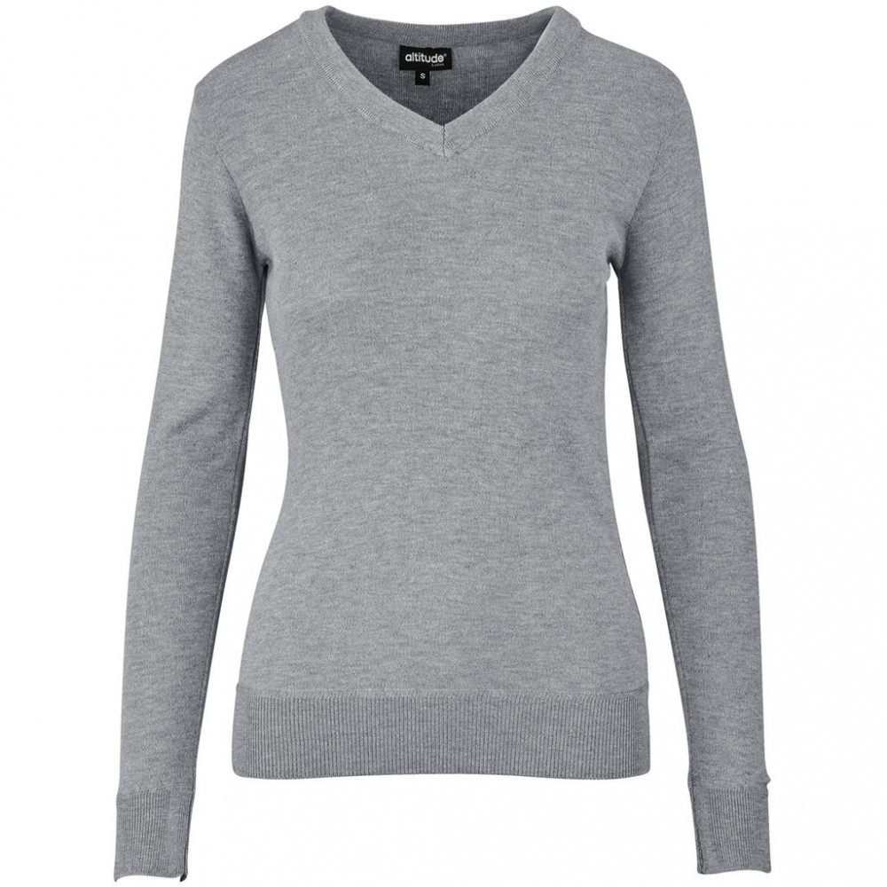 Ladies Long Sleeve Peru V-Neck Jersey