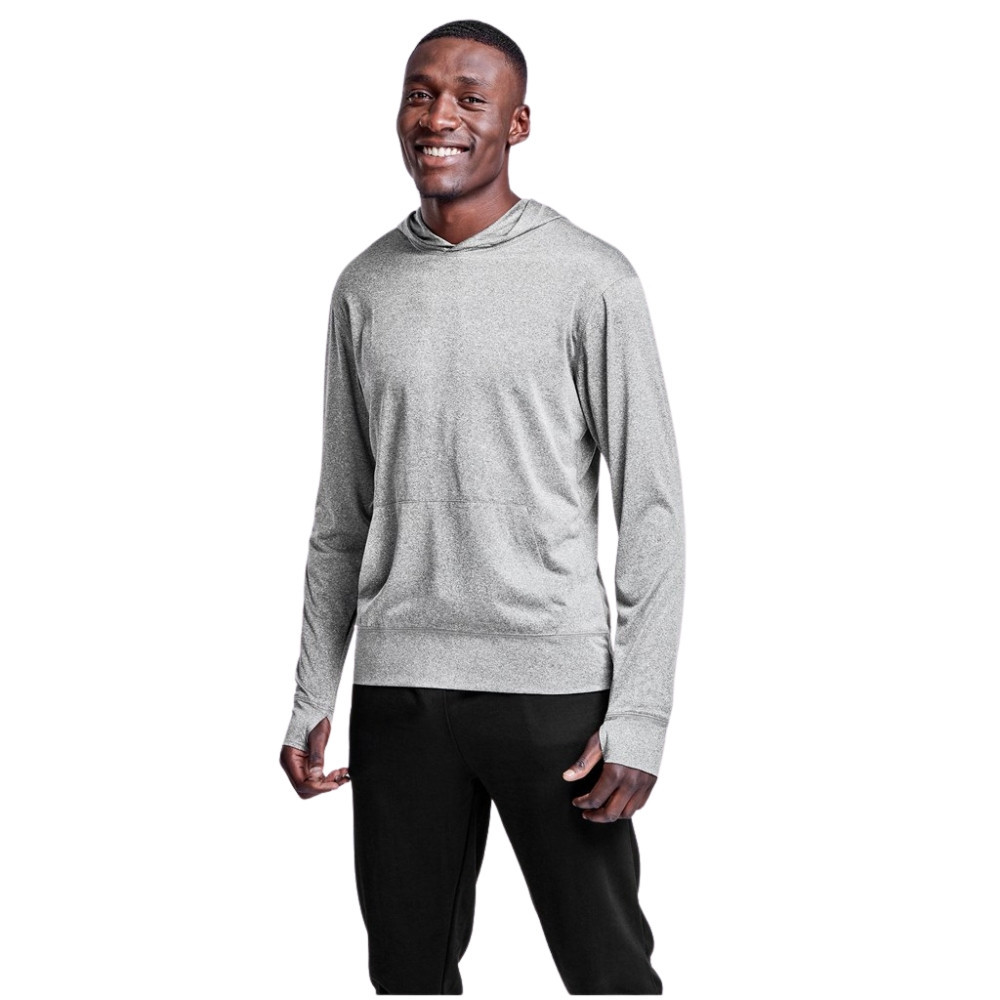 Mens Fitness Lightweight Hooded Sweater