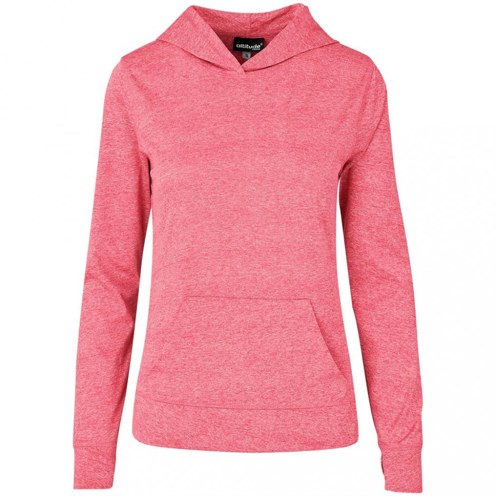 Ladies Fitness Lightweight Hooded Sweater