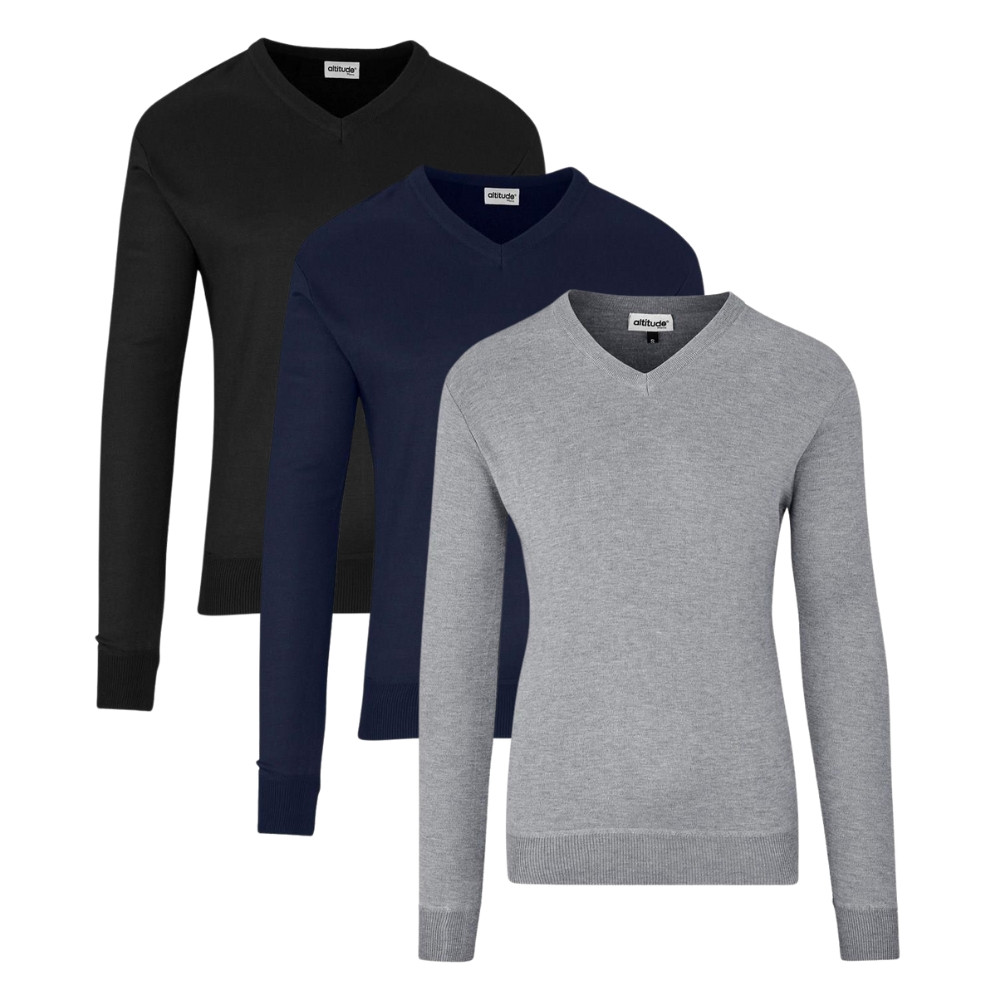 Mens Long Sleeve Peru V-Neck Jersey