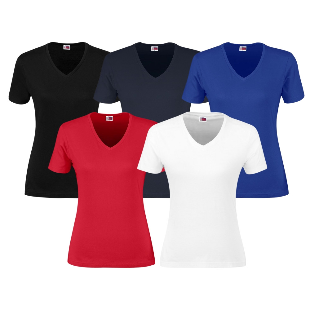 Ladies Super Club 165 V-Neck T-Shirt