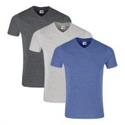 Mens Michigan Melange V-Neck T-Shirt